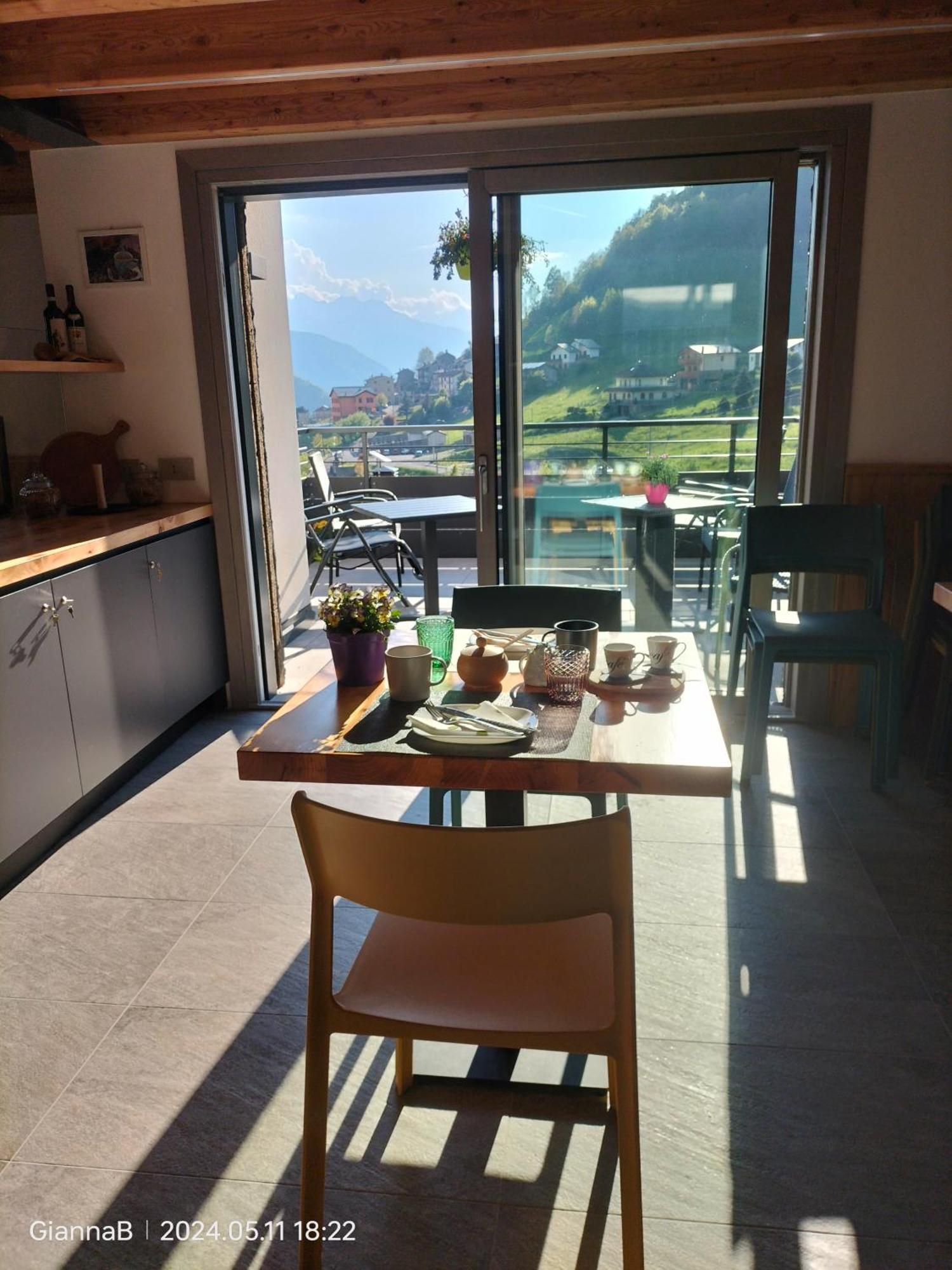 Beb Aria Di Montagna Bed and Breakfast Forcola Buitenkant foto