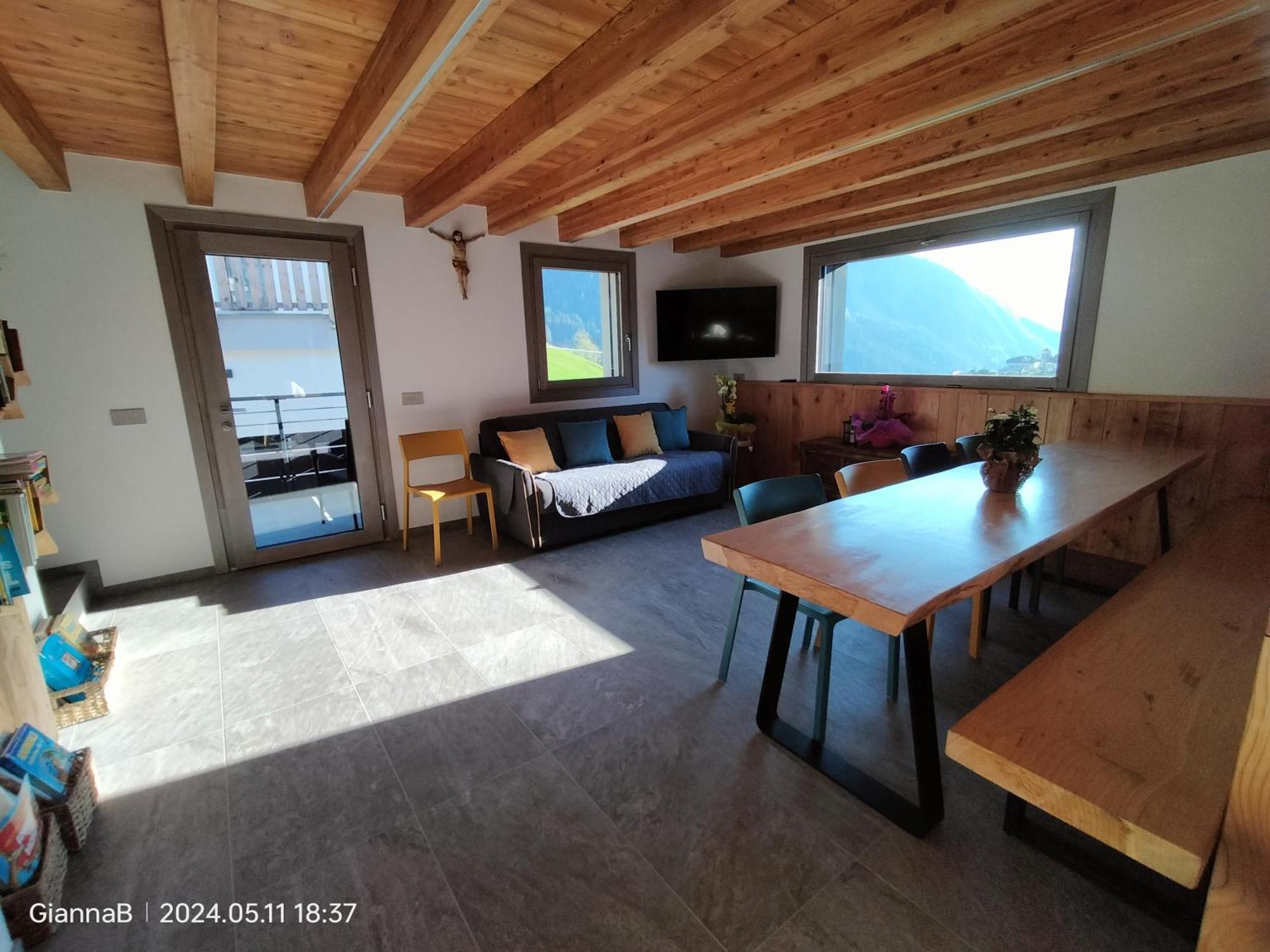 Beb Aria Di Montagna Bed and Breakfast Forcola Buitenkant foto